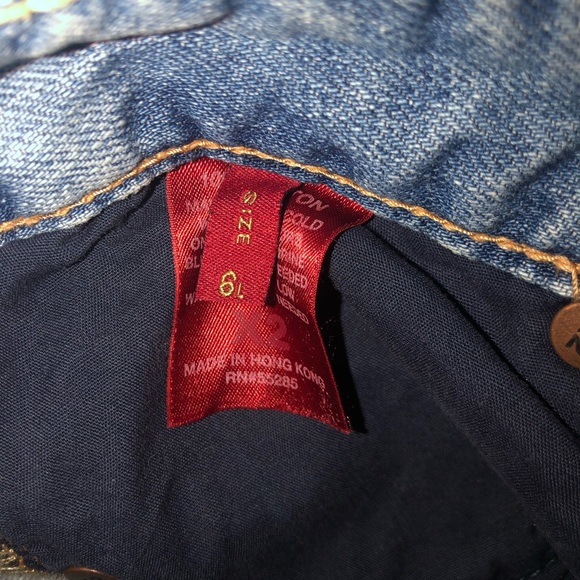 Express womens x2 bootcut jeans size 6L - Picture 8 of 12